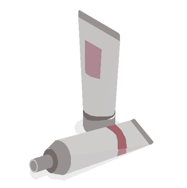 Etiquetas de embalaje de tubos cosméticos